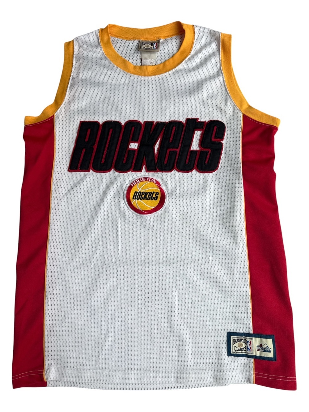 Houston Rockets NBA Majestic Hardwood Classic Sewn Jersey